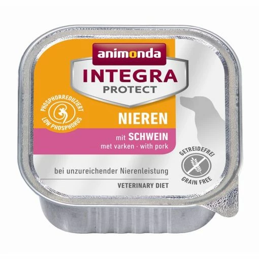 Animonda Integra Protect Niere Schwein | 11x 150g Hundefutter -Hundefutter Geschäft 11x Animonda Dog Schale Integra Protect Niere Schwe