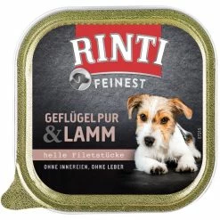 Rinti Feinest Geflügel & Lamm | 11x 150g Hundefutter Nass