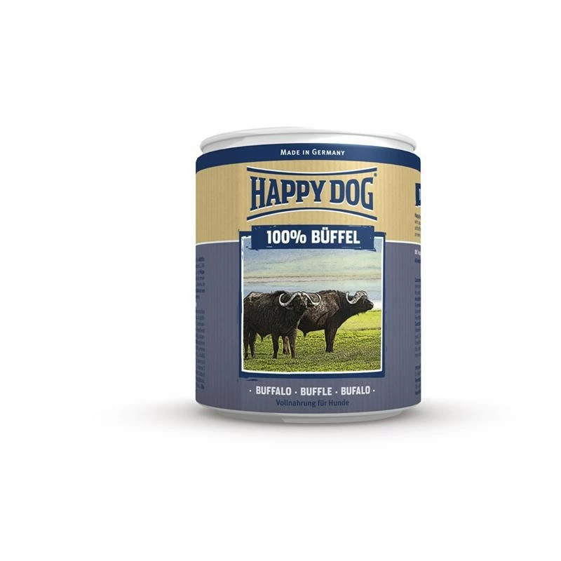 Happy Dog Büffel Pur | 6 X 400g Hundefutter 3 Happy Dog Büffel Pur | 6 X 400g Hundefutter