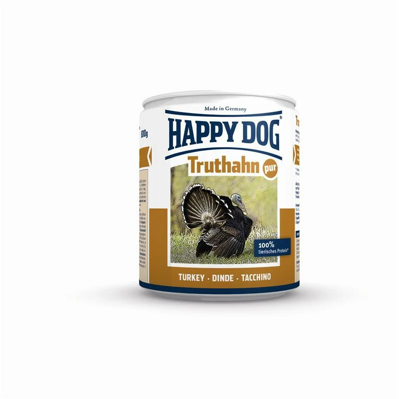 Happy Dog Dose Truthahn Pur | 6x 400g Hundenassfutter 3 Happy Dog Dose Truthahn Pur | 6x 400g Hundenassfutter