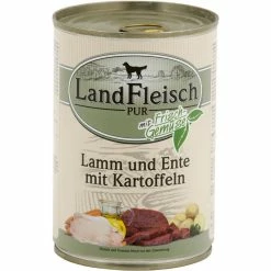 LandFleisch Pur Ente & Reis Mit Biogemüse | 12x 400g