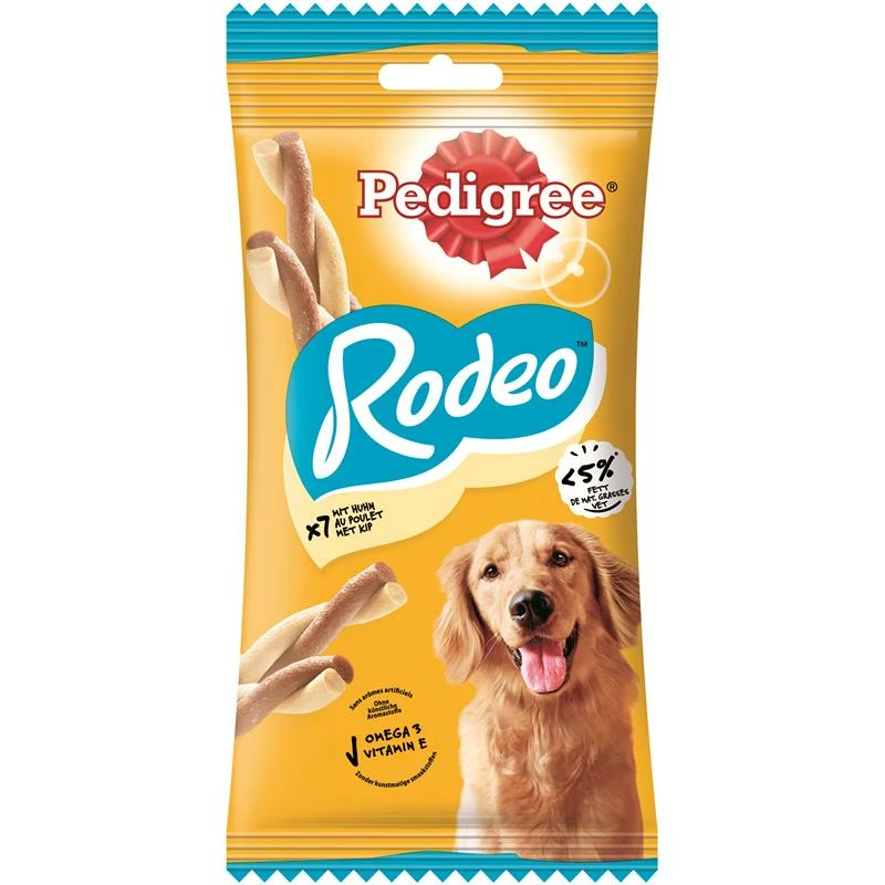 Pedigree Rodeo Mit Huhn 7 Stk. | 12 X 123g Hundesnack 3 Pedigree Rodeo Mit Huhn 7 Stk. | 12 X 123g Hundesnack