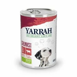 Yarrah Bio Dog Nassfutter Bröckchen Huhn & Rind | 12x405g