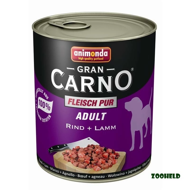 Animonda GranCarno Rind & Lamm | 6x 800g Hundefutter 3 Animonda GranCarno Rind & Lamm | 6x 800g Hundefutter