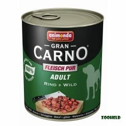 ANIMONDA GranCarno Adult Rind & Wild | 6x 800g Hundefutter