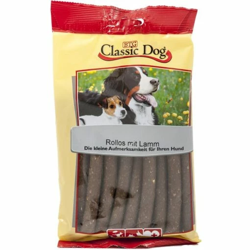 Classic Dog Rollos Lamm | 14x 20 Stck Hundesnack -Hundefutter Geschäft 14x Classic Dog Snack Rollos Lamm 20er 22074
