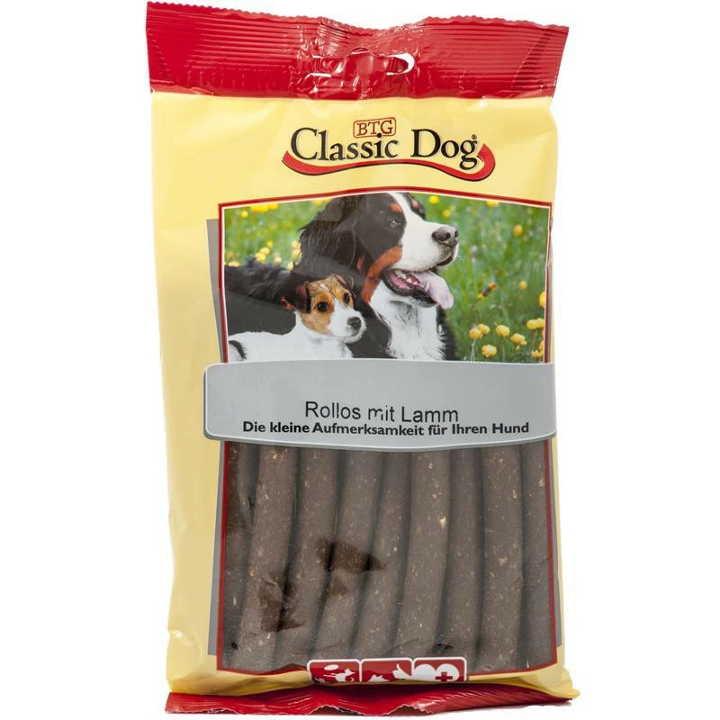 Classic Dog Rollos Lamm | 14x 20 Stck Hundesnack 3 Classic Dog Rollos Lamm | 14x 20 Stck Hundesnack