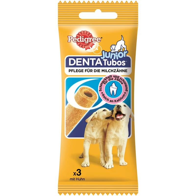 Pedigree Denta Tubos Junior | 18 X 3 St. Zahnpflege - Hundesnack 3 Pedigree Denta Tubos Junior | 18 X 3 St. Zahnpflege - Hundesnack
