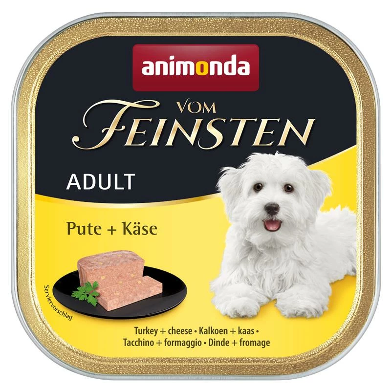 Animonda Vom Feinsten Adult Pute & Käse | 22x 150g 3 Animonda Vom Feinsten Adult Pute & Käse | 22x 150g