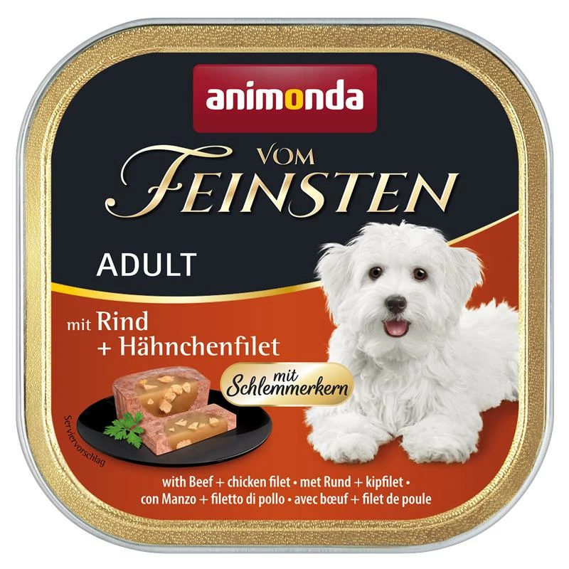 Animonda Schlemmerkern Mit Rind & Hähnchenfilet | 22x 150g 3 Animonda Schlemmerkern Mit Rind & Hähnchenfilet | 22x 150g