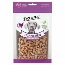 Dokas Hühnchen Mit Reis Und Sesam | 12x 70g Hundesnack 3 Dokas Hühnchen Mit Reis Und Sesam | 12x 70g Hundesnack