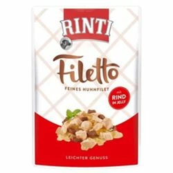 Rinti Filetto Jelly Huhn & Rind | 24 X 100g Hundenassfutter 3 Rinti Filetto Jelly Huhn & Rind | 24 X 100g Hundenassfutter
