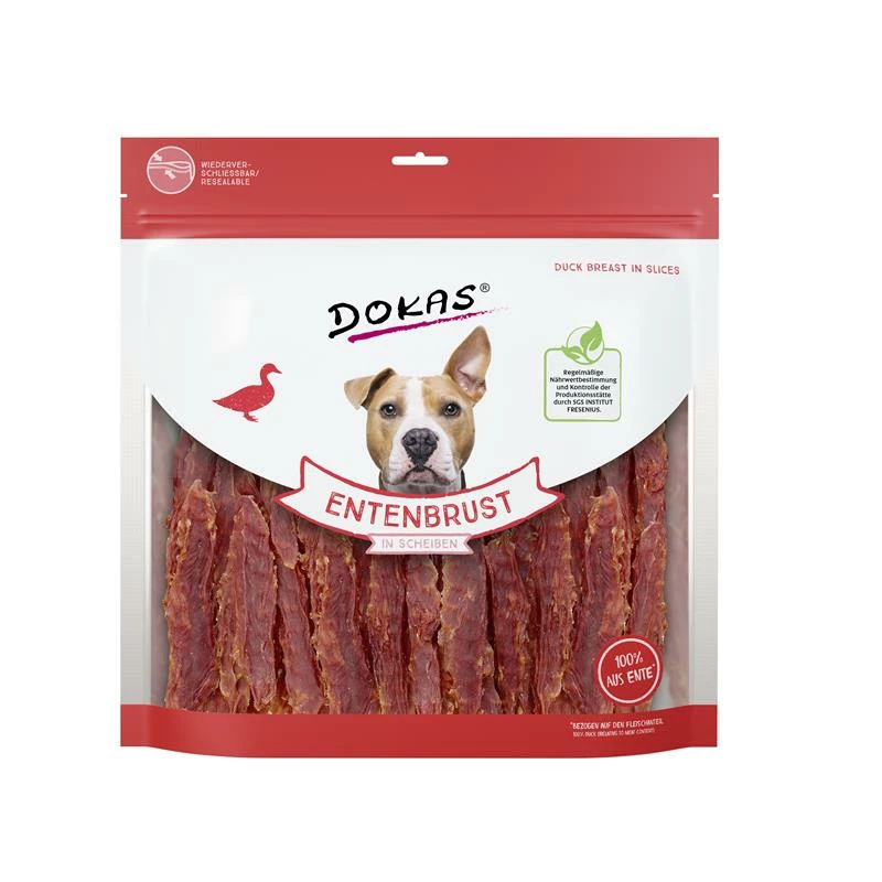 Dokas Entenbrust In Scheiben | 4x 900g Hundesnack 3 Dokas Entenbrust In Scheiben | 4x 900g Hundesnack