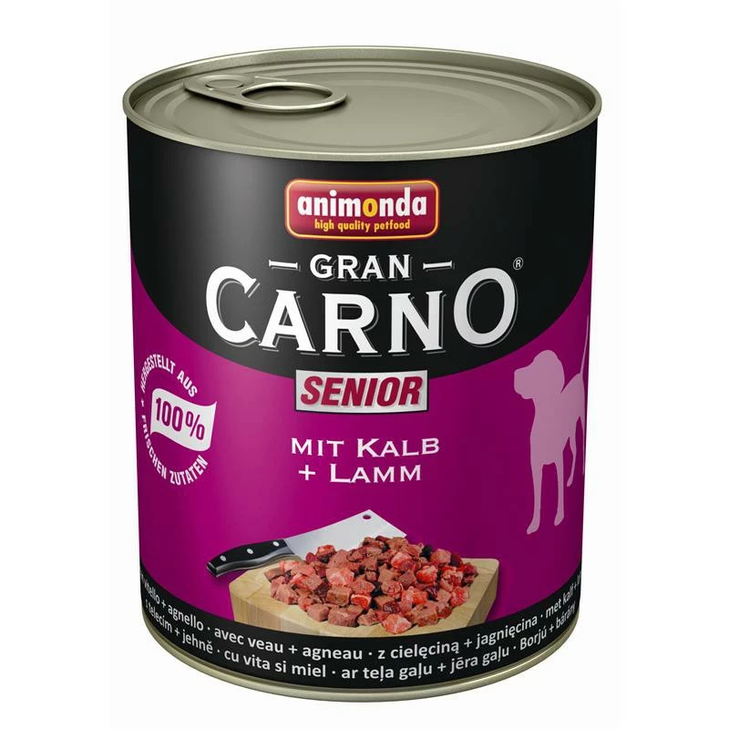 Animonda GranCarno Senior Kalb | 6x 800g Hundefutter 3 Animonda GranCarno Senior Kalb | 6x 800g Hundefutter