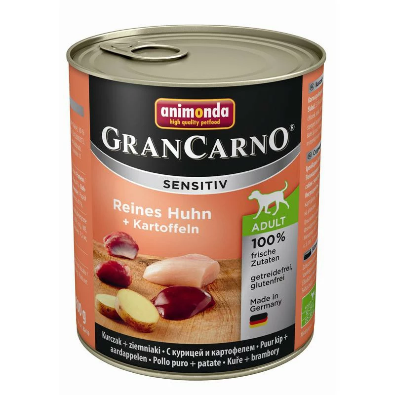 Animonda GranCarno Adult Sensitive Huhn + Kartoffeln | 6x 800g 3 Animonda GranCarno Adult Sensitive Huhn + Kartoffeln | 6x 800g