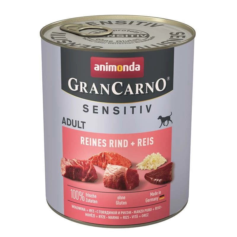 Animonda GranCarno Adult Sensitive Reines Rind & Reis | 6x 800g 3 Animonda GranCarno Adult Sensitive Reines Rind & Reis | 6x 800g