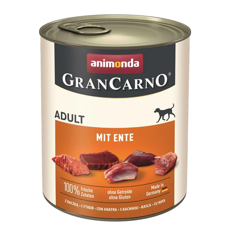 Animonda GranCarno Adult Mit Ente | 6x 800g Hundefutter 3 Animonda GranCarno Adult Mit Ente | 6x 800g Hundefutter