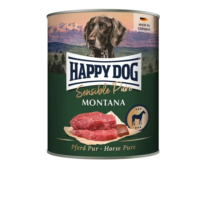 Happy Dog Sensible Pure Montana Pferd | 6x 800g 3 Happy Dog Sensible Pure Montana Pferd | 6x 800g