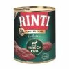 Rinti Singlefleisch Exclusive Hirsch Pur | 6x 800g Hundefutter -Hundefutter Geschäft 6x Rinti Dose Singlefleisch Exclusive Hirsch Pur 80