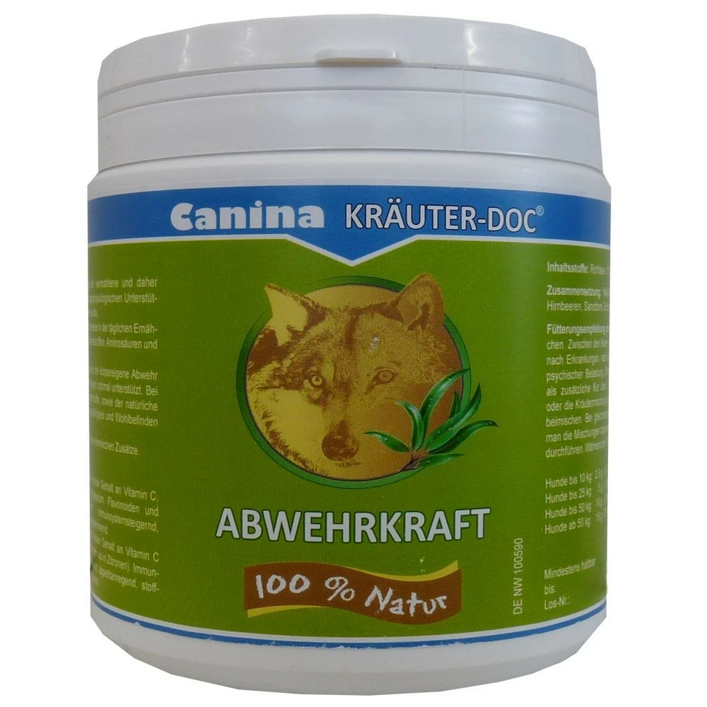 Canina Pharma Canina KRÄUTER-DOC Abwehrkraft | 300g Zusatzfutter 3 Canina Pharma Canina KRÄUTER-DOC Abwehrkraft | 300g Zusatzfutter
