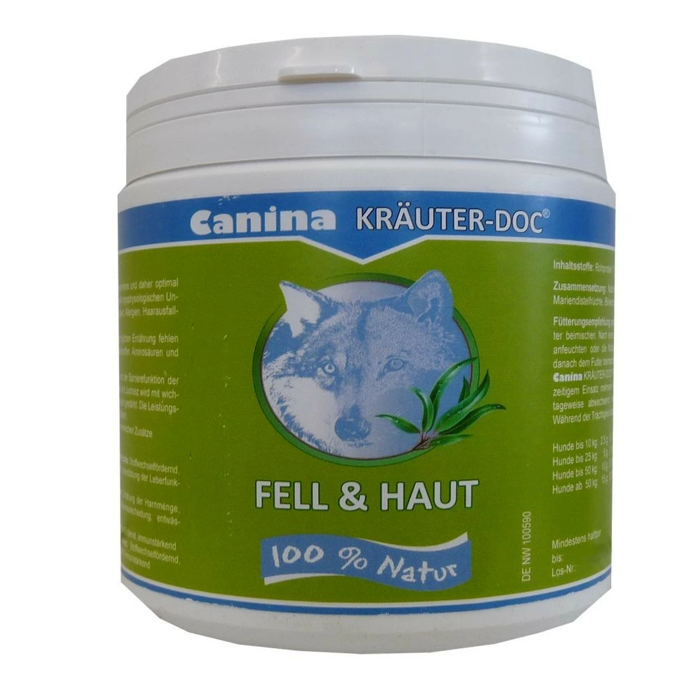 Canina Pharma Canina KRÄUTER-DOC Fell & Haut | 300g Für Hunde 3 Canina Pharma Canina KRÄUTER-DOC Fell & Haut | 300g Für Hunde