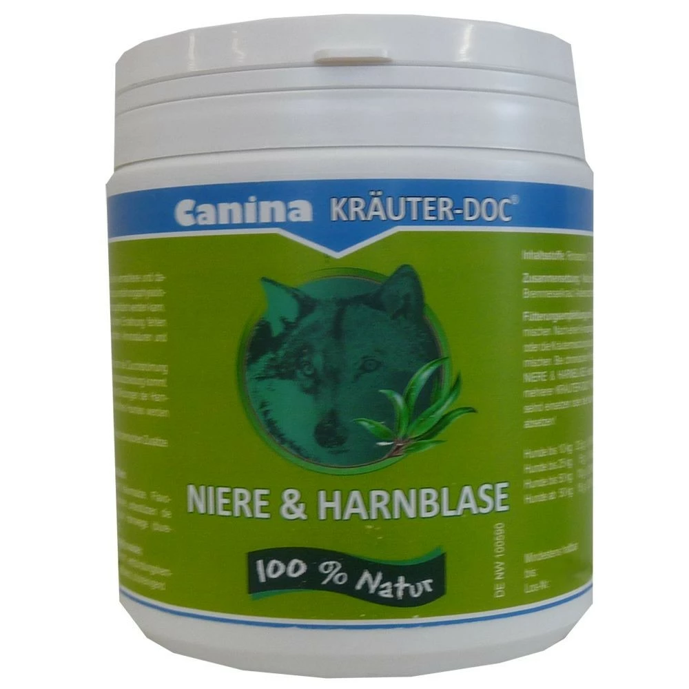Canina Pharma KRÄUTER-DOC | 300g Niere & Harnblase 3 Canina Pharma KRÄUTER-DOC | 300g Niere & Harnblase