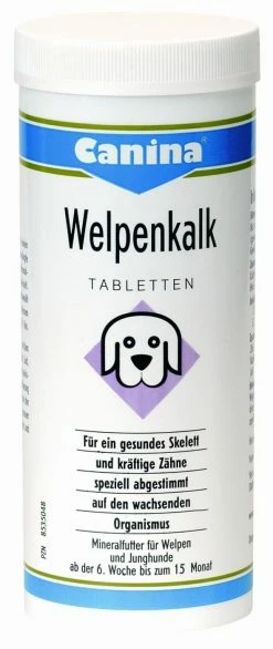 Canina Pharma Canina Welpenkalk | 350g Tabletten Für Junghunde