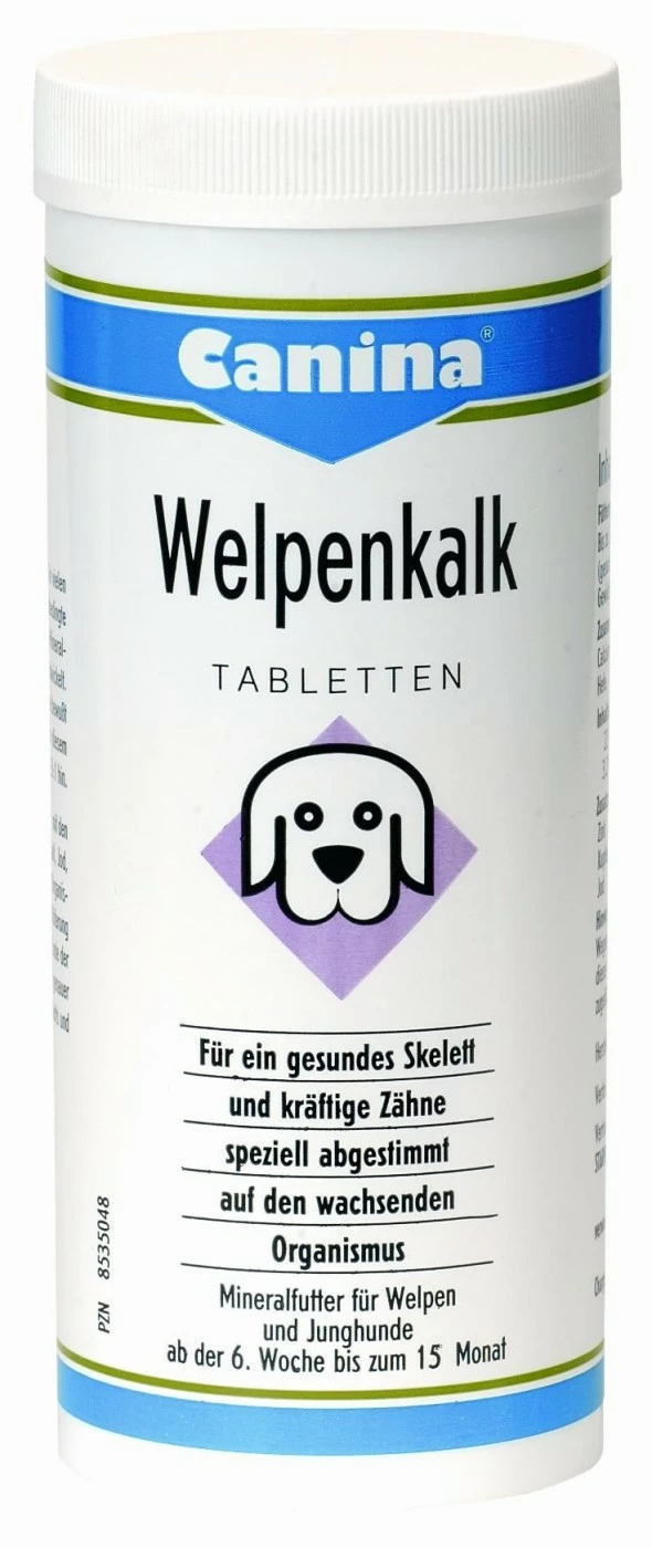 Canina Pharma Canina Welpenkalk | 350g Tabletten Für Junghunde 3 Canina Pharma Canina Welpenkalk | 350g Tabletten Für Junghunde