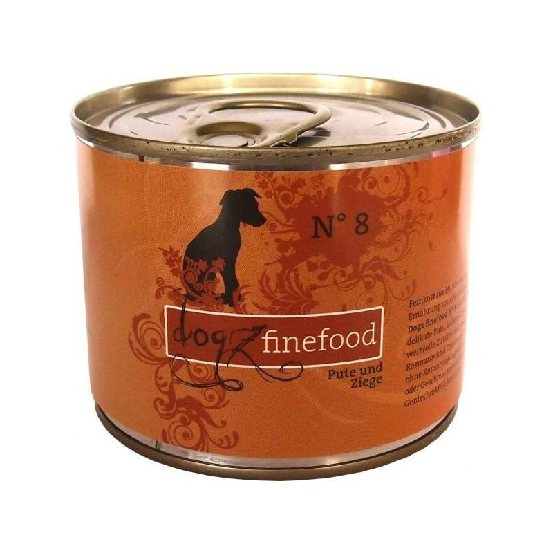 PETS NATURE Dogz Finefood No.8 Pute & Ziege | 6x 200g Hundefutter 3 PETS NATURE Dogz Finefood No.8 Pute & Ziege | 6x 200g Hundefutter