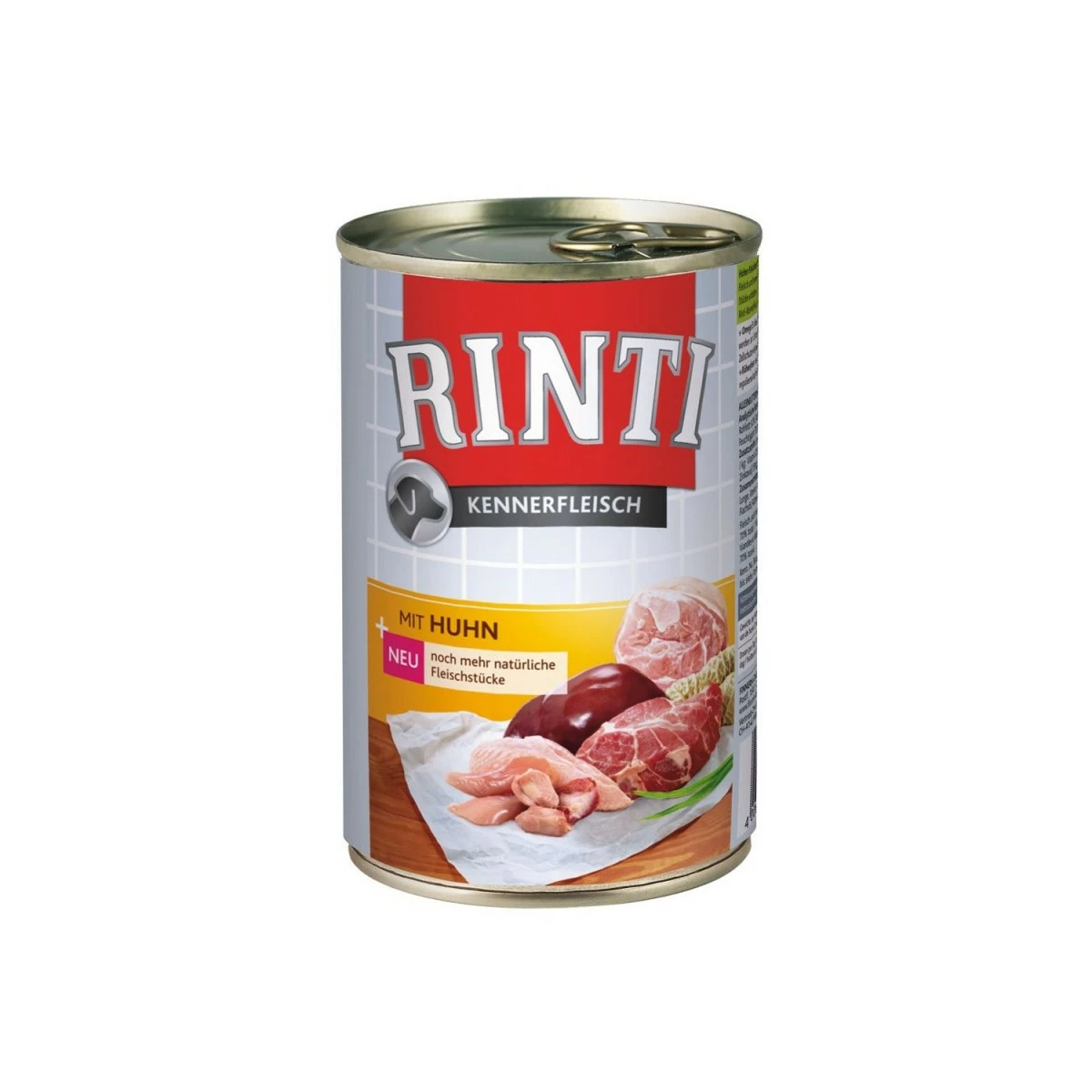 Rinti Pur Kennerfleisch Huhn | 24x 400g Hundefutter Nass 3 Rinti Pur Kennerfleisch Huhn | 24x 400g Hundefutter Nass