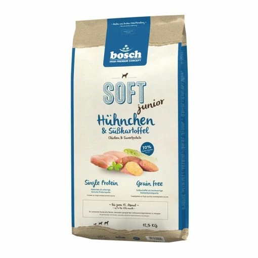 Bosch HPC Soft Junior Hühnchen & Süßkart. | 12,5kg Hundefutter -Hundefutter Geschäft Bosch HPC Soft Junior Huehnchen und Suesskartoffel