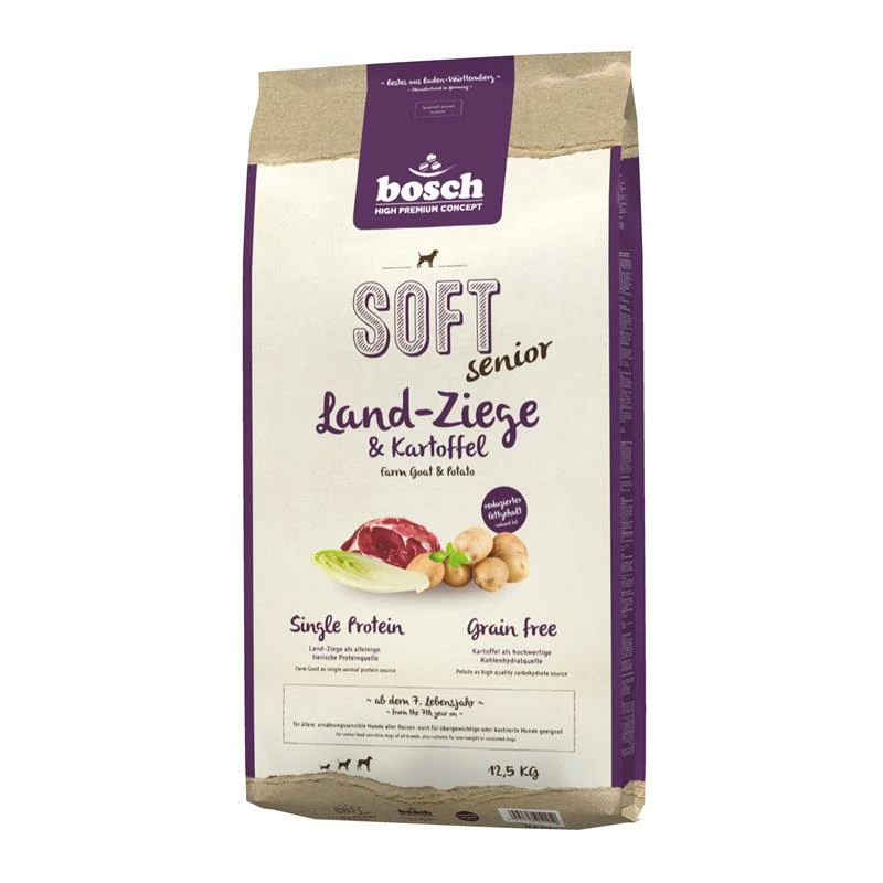 Bosch HPC Soft Senior Ziege & Kartoffel | 12,5kg Hundefutter 3 Bosch HPC Soft Senior Ziege & Kartoffel | 12,5kg Hundefutter