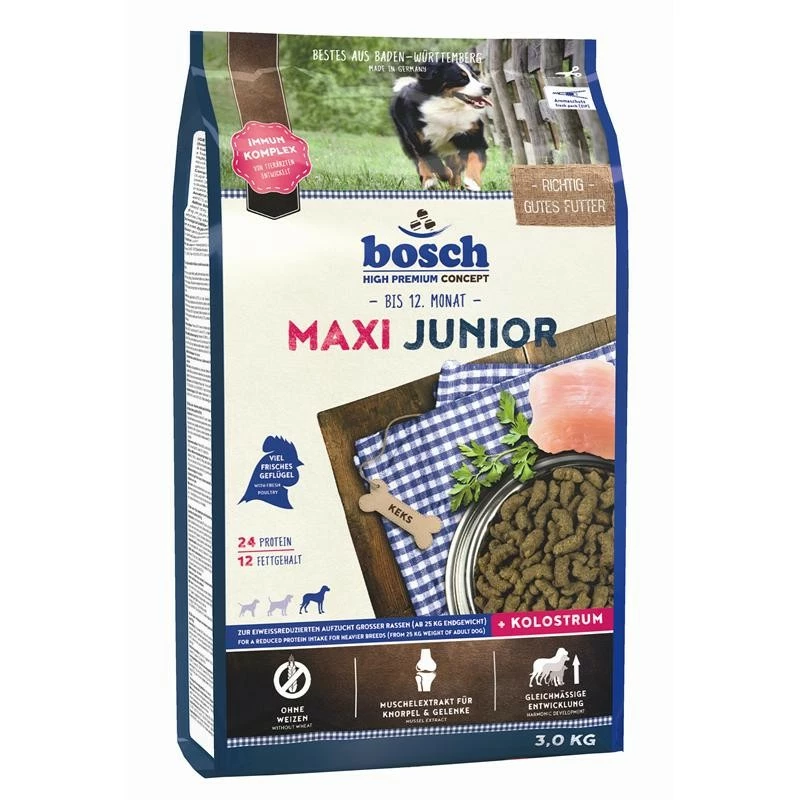 Bosch Maxi Junior | 3kg Aufzuchtfutter Für Hunde 3 Bosch Maxi Junior | 3kg Aufzuchtfutter Für Hunde