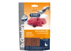 Dr. Clauders Dog Entenbrustfiletstreifen | 10x 80g Hundesnack