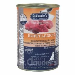Dr. Clauders Selected Meat Mit Kopffleisch | 6x 400g Hundefutter