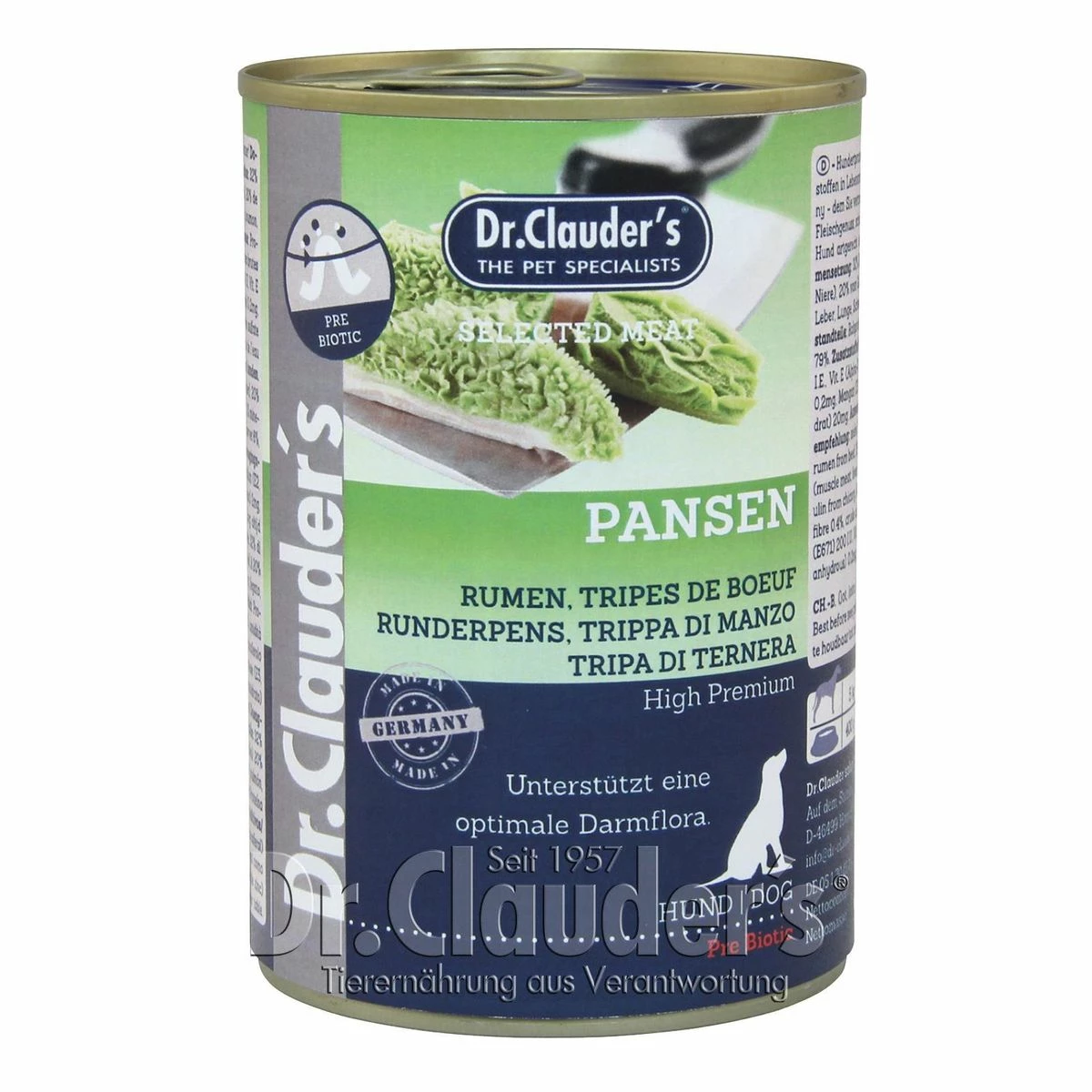 Dr. Clauders Selected Meat Mit Pansen | 6x 400g Hundefutter 3 Dr. Clauders Selected Meat Mit Pansen | 6x 400g Hundefutter