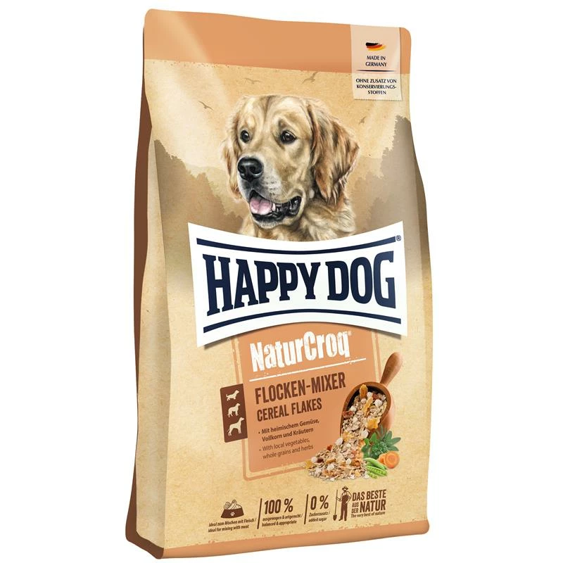 Happy Dog NaturCroq Hundetrockenfutter Flocken Mixer | 10 Kg 3 Happy Dog NaturCroq Hundetrockenfutter Flocken Mixer | 10 Kg