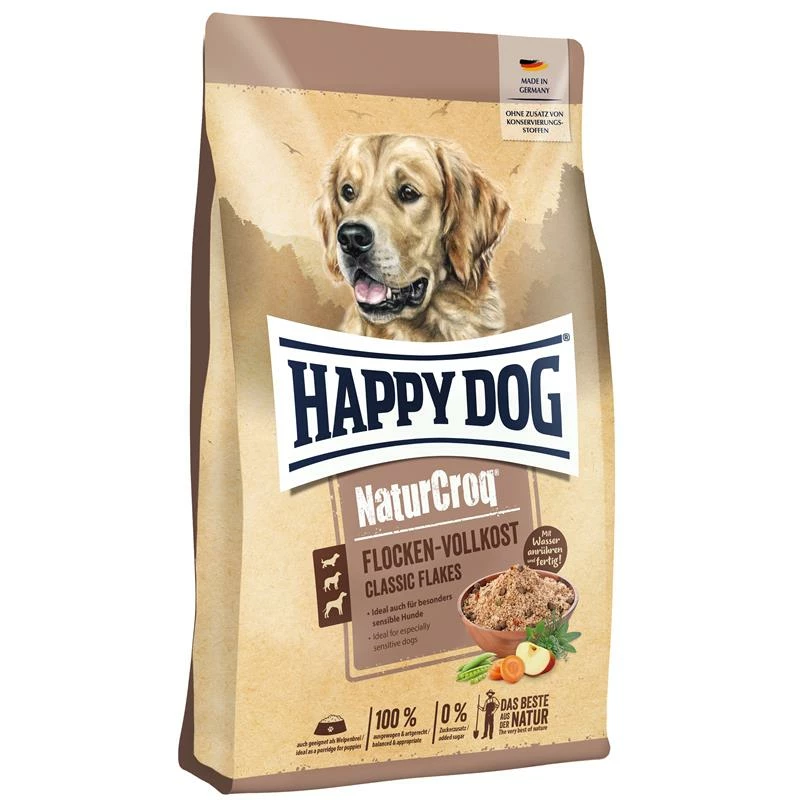 Happy Dog NaturCroq Hundetrockenfutter Flocken Vollkost | 10 Kg 3 Happy Dog NaturCroq Hundetrockenfutter Flocken Vollkost | 10 Kg