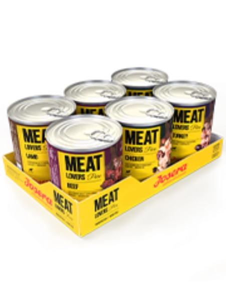 Josera Hundenassfutter Meat Lovers Menu Multipack | 6x400g 3 Josera Hundenassfutter Meat Lovers Menu Multipack | 6x400g