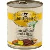 Landfleisch Geflügel & Reis | 6x 800g Nassfutter -Hundefutter Geschäft Landfleisch Gefluegel und Reis 6x 800g Nassfutter