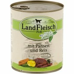 Landfleisch Pur Pansen & Reis | 6x 800g Hundefutter