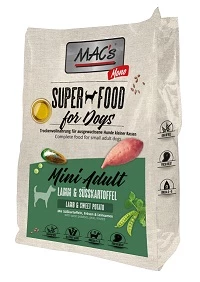 MACs Dog Trockenfutter Mono Mini Lamm | 3 Kg