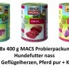 [Paket] MACs Dog Probierpackung Hundefutter Nass | 18x 400g -Hundefutter Geschäft MACs Dog Probierpackung Hundefutter nass 18x 400g 214630