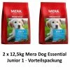 [Paket] Mera Dog Essential Junior 1 | 2 X 12,5kg Hundefutter Vorteilspack -Hundefutter Geschäft Mera Dog Essential Junior 1 12 5kg Hundefutter trocken 213038 1