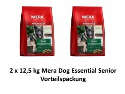 [Paket] Mera Dog Essential Senior | 2x 12,5kg Hundefutter Vorteilspack