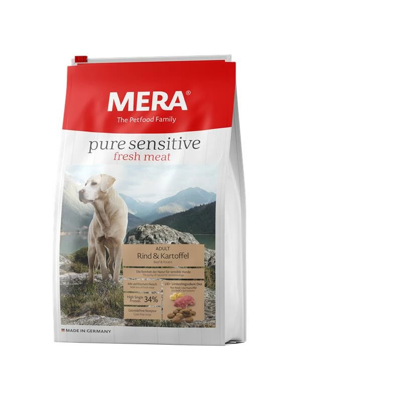 Mera Dog Pure Sens. Fresh Meat Rind & Kartoffel | 12,5kg Hundefutter 3 Mera Dog Pure Sens. Fresh Meat Rind & Kartoffel | 12,5kg Hundefutter