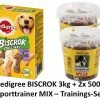 [Paket] Pedigree Biscrok | 3kg + Classic Sporttrainer MIX | 1kg Trainingsleckerlie SET -Hundefutter Geschäft Pedigree Biscrok 3kg Classic Sporttrainer MIX