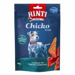 Rinti Chicko Knoblauchecken | 12x80g Hundesnack