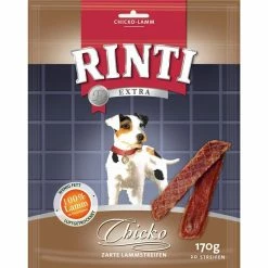 Rinti Extra Chicko Lammstreifen | 9x 170g Hundesnack