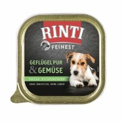 Rinti Feinest Geflügel & Gemüse | 11x 150g Hundefutter